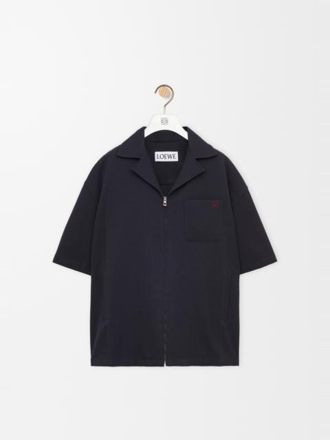 Loewe Short sleeve shirt in wool