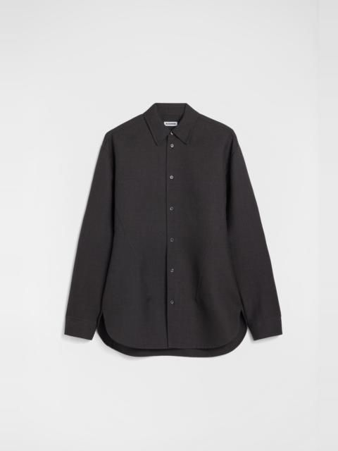 Jil Sander Wool Twill Shirt