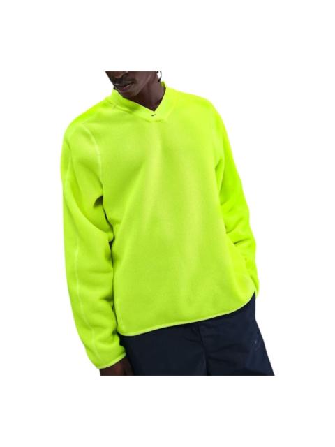 Nike Nike x Stussy Thermal Pullover Sweatshirt 'Neon' HQ8528-702
