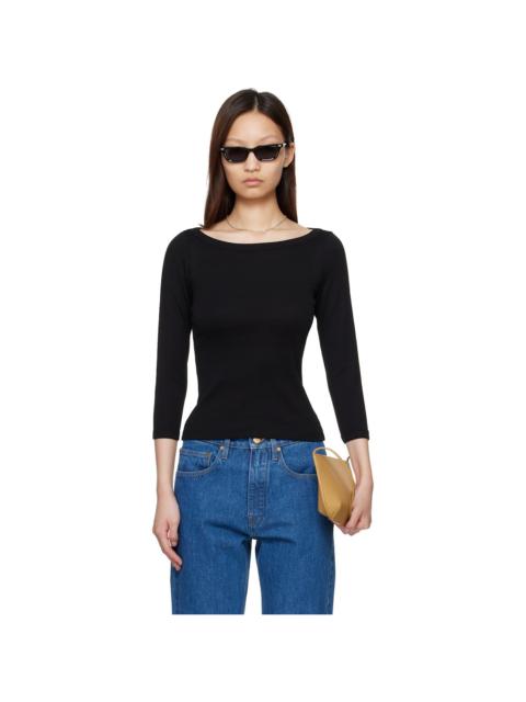 FLORE FLORE Black Steffi T-shirt