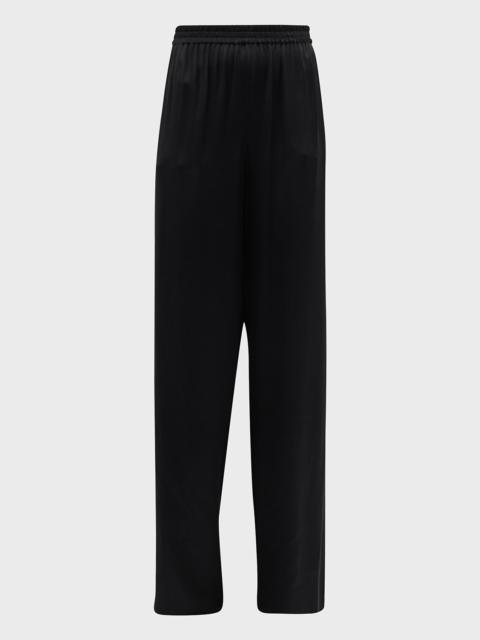 GIORGIO ARMANI Classic Silk Trousers
