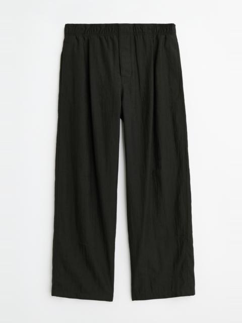 Our Legacy Leisure Trouser Soot Black Techflax