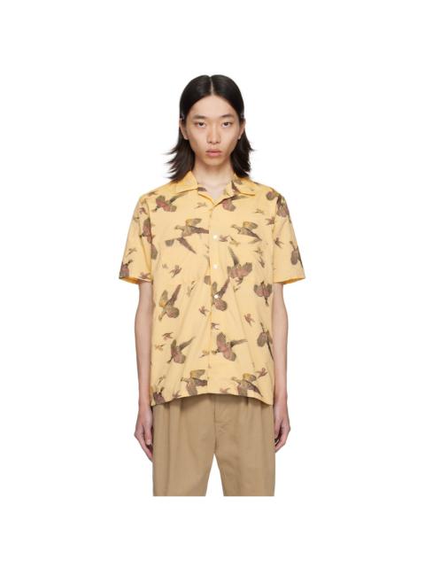 Yellow Jacquard Shirt