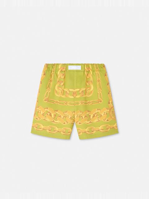 VERSACE Medusa Chains Shorts