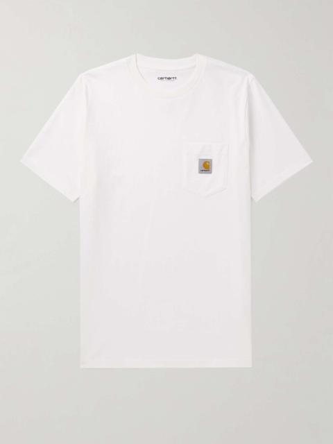 Carhartt Logo-Appliquéd Cotton-Jersey T-Shirt
