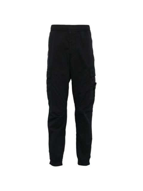 Compass-patch cargo trousers