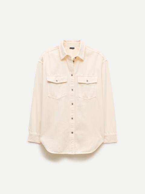 J.CREW Étienne oversized button-up shirt in cotton twill