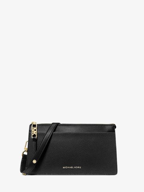 MICHAEL KORS Empire Large Leather Convertible Crossbody Bag