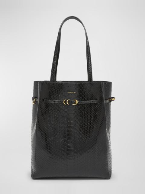 Givenchy Voyou Medium North-South Tote Bag in Python