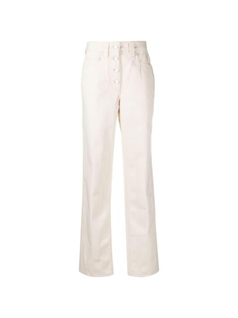 SUNNEI button-fly flared jeans