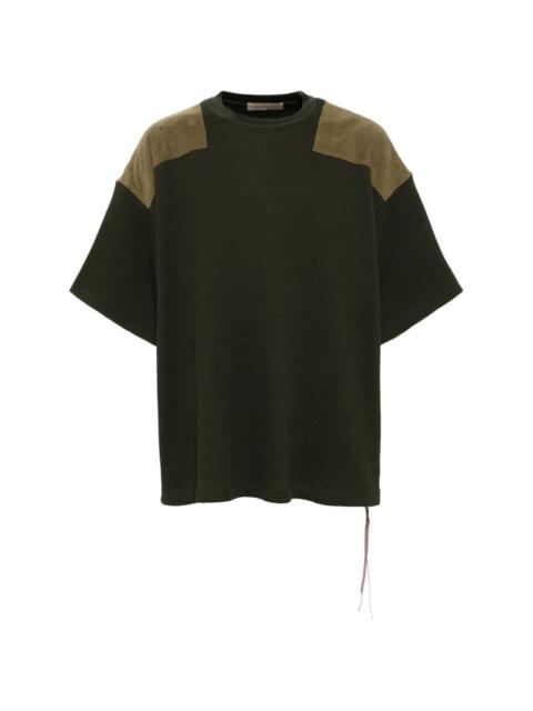 MASTERMIND WORLD waffle T-shirt