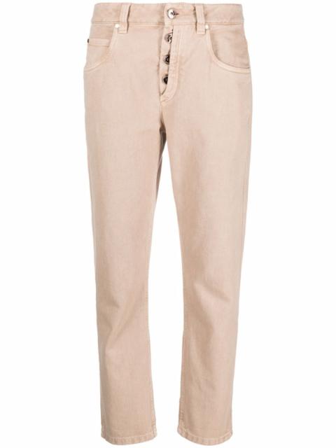 Brunello Cucinelli cropped chino trousers