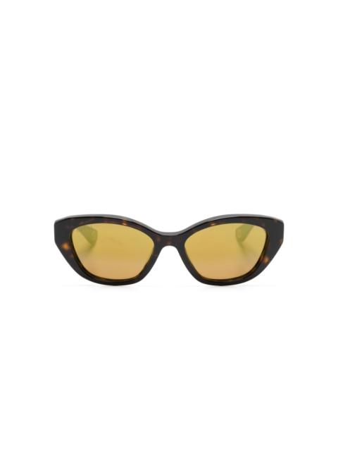 tortoiseshell cat-eye sunglasses