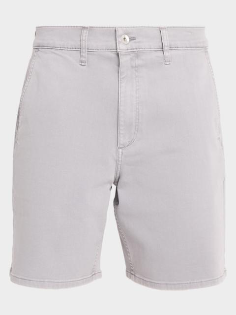 rag & bone Men's Aero Stretch Denim Straight-Fit Shorts
