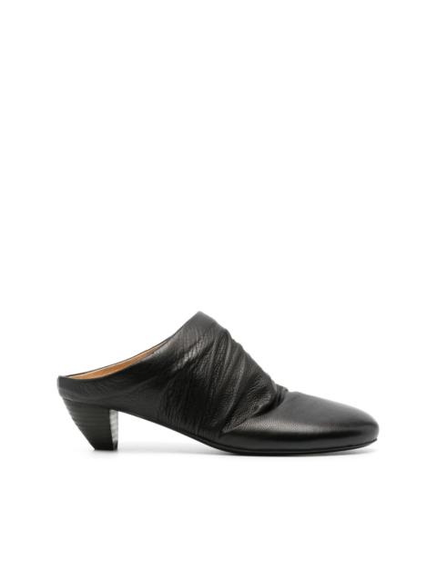 Marsèll tapered-heel leather mules
