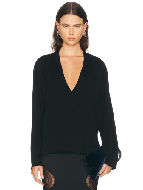 TOM FORD Fine Merino V-Neck Sweater