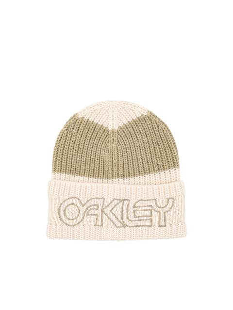 OAKLEY Tnp Deep colourblock beanie hat