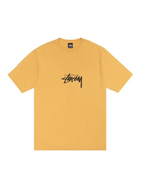 Stussy Pigment Dyed Small Stock Tee 'Honey'