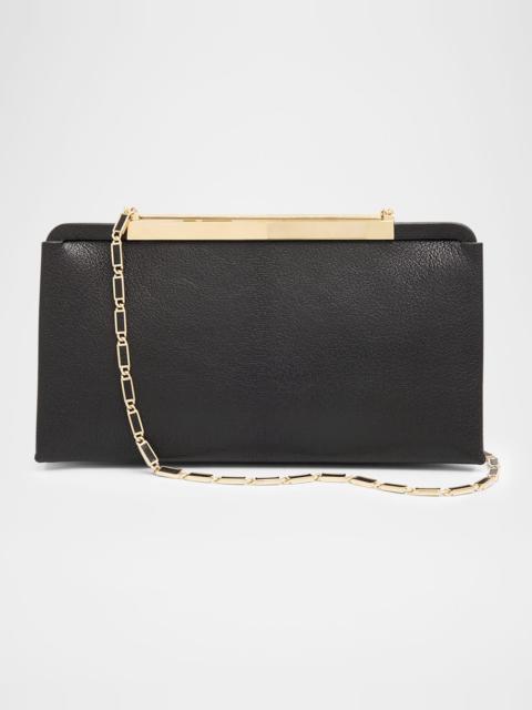 TOM FORD East-West Clutch Bag in Supple Leather