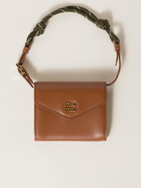 Miu Miu Leather shoulder wallet