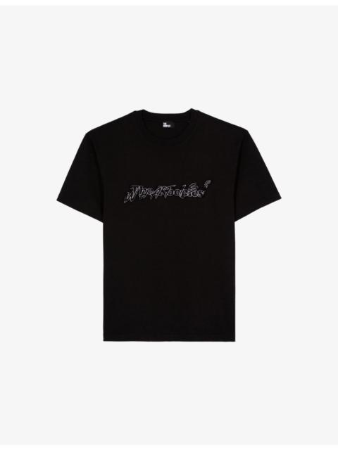 The Kooples Branded Short-Sleeved Cotton-Jersey T-Shirt