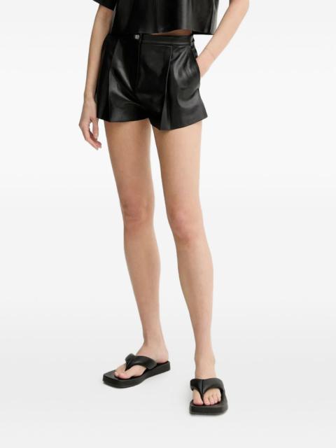 STAND STUDIO pleated high-waisted shorts