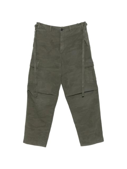 FENDI Fendi Camouflage-pattern Cargo Pants
