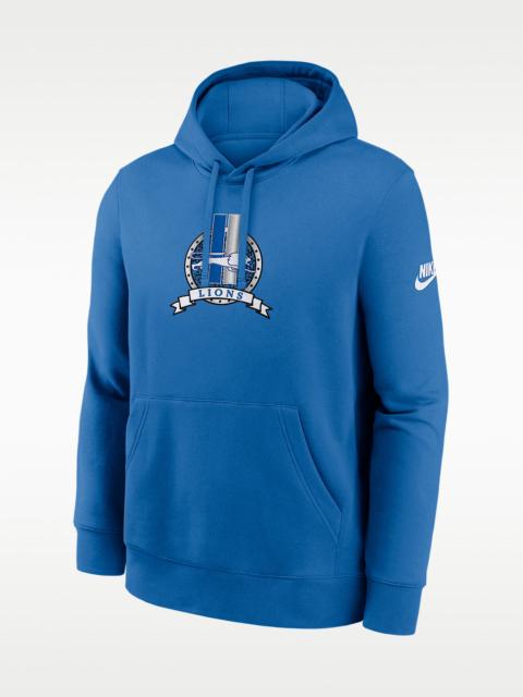 Nike Detroit Lions Rewind Club Men's Nike NFL Pullover Hoodie