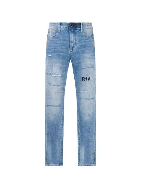 RTA Bryant Skinny Denim Jeans Pant "Vintage Blue" MH24D625 B1205DSVBL