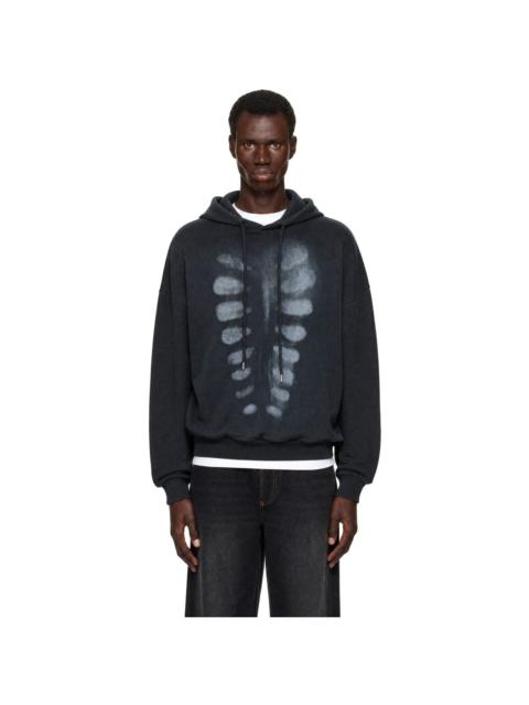 AVAVAV Black X-Ray Hoodie