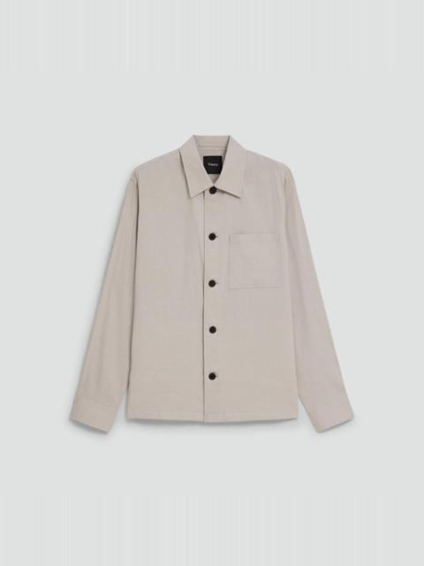 Theory Overshirt in Good Linen