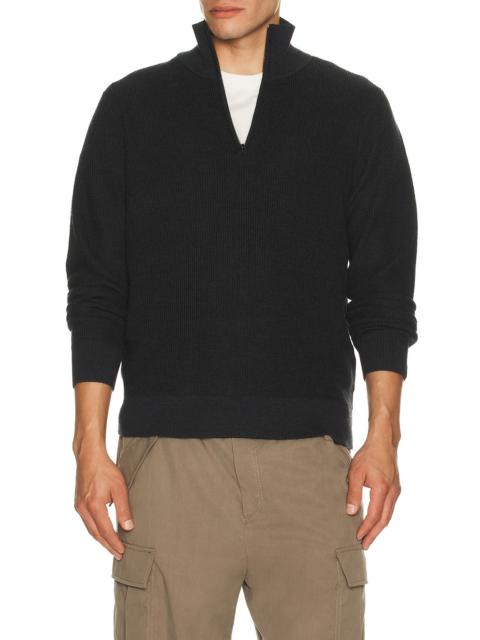 rag & bone Joel Merino Half Zip Sweater