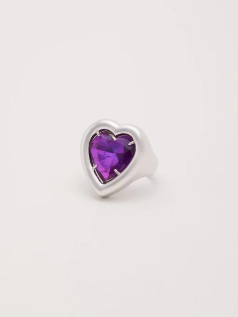 Ambush HEART STONE RING