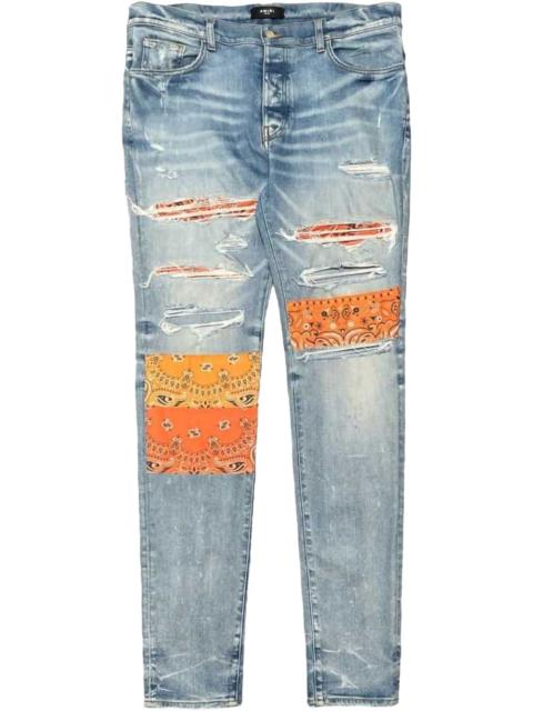 AMIRI Bandana Art jeans