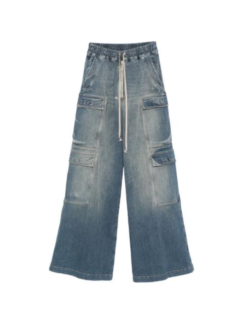 Rick Owens DRKSHDW elasticated-waist jeans