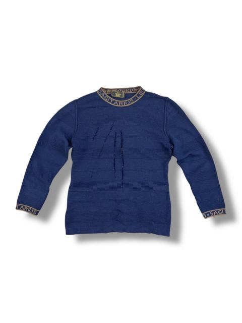 Other Designers Fendi × Vintage - Distressed FENDI Ripped Vintage Knitwear Sweater