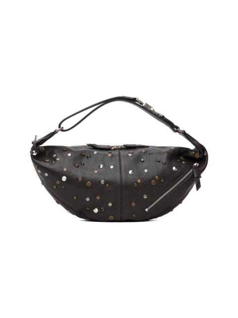 Lemaire Brown Mini Quiver Clip Bag