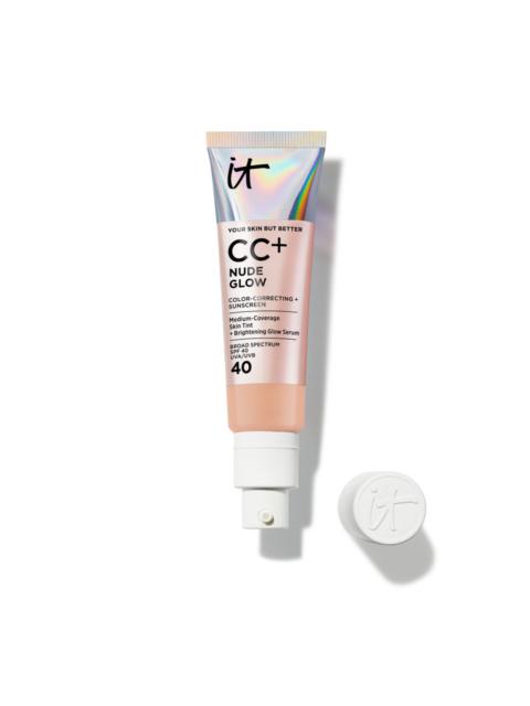 IT Cosmetics CC+ Nude Glow Lightweight Foundation + Glow Serum with SPF 40