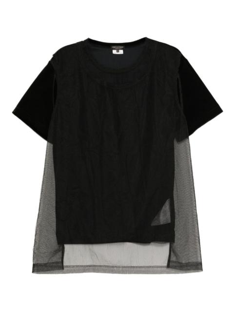 Comme des Garçons Homme Plus double-layer T-shirt