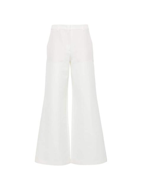Moschino tailored wide-leg trousers