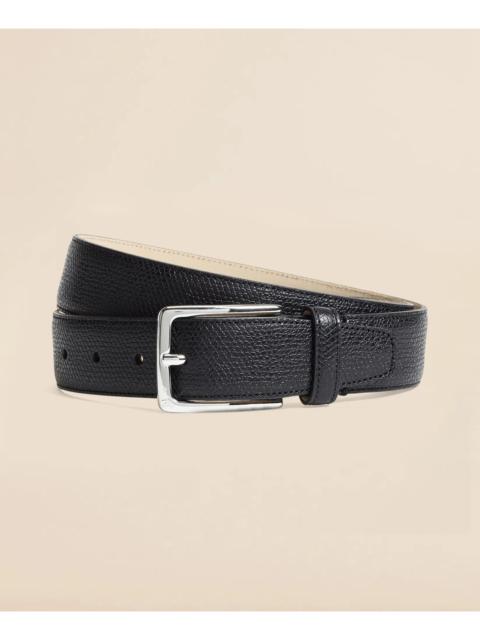 Brooks Brothers 1818 Textured Leather Belt