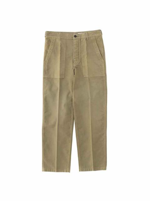 visvim FIELD CHINO PANTS DMGD BEIGE | REVERSIBLE