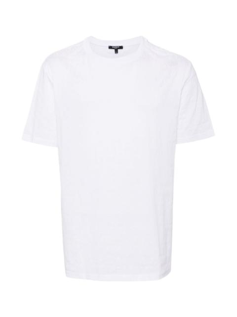 Balmain ALL-OVER LOGO PRINT T-SHIRT