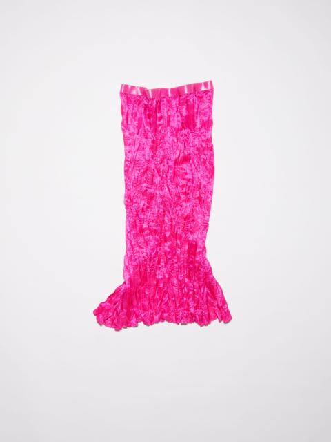 Acne Studios Satin skirt - Fuchsia pink