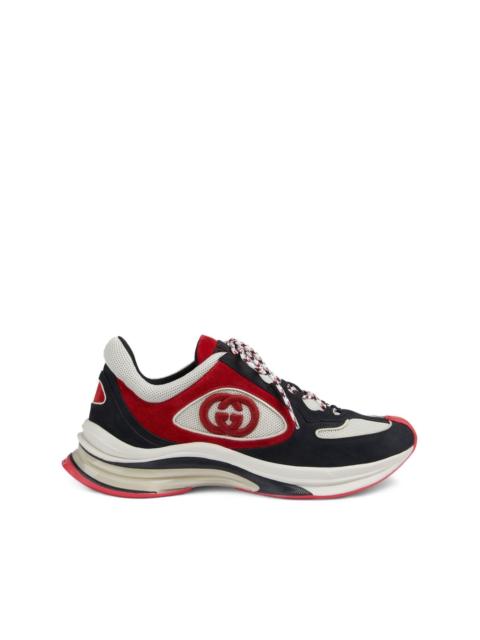 GUCCI Run panelled sneakers