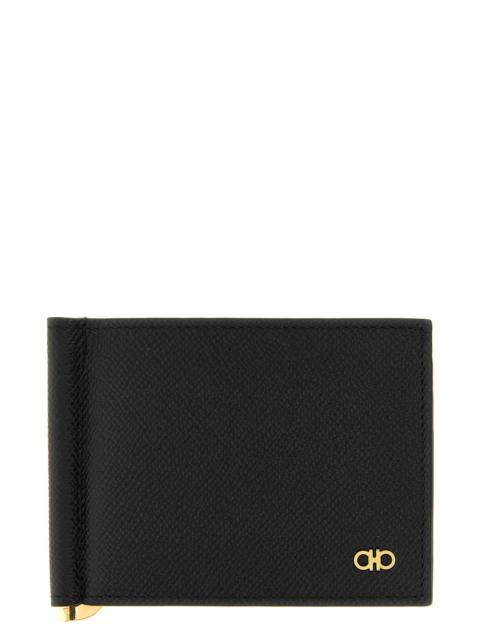 FERRAGAMO Gancini Wallet With Clip