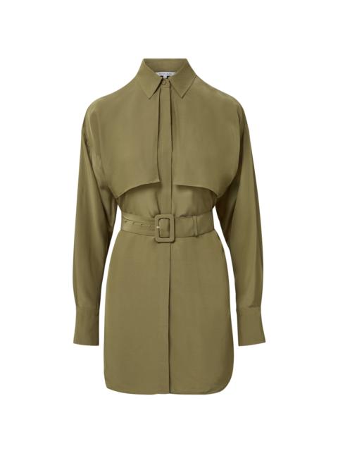 VERONICA BEARD DARLIS BELTED MINI DRESS