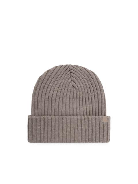 Paul & Shark Soft Cool Touch ribbed-knit beanie hat