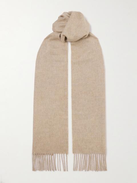 Johnstons of Elgin Fringed Cashmere Scarf