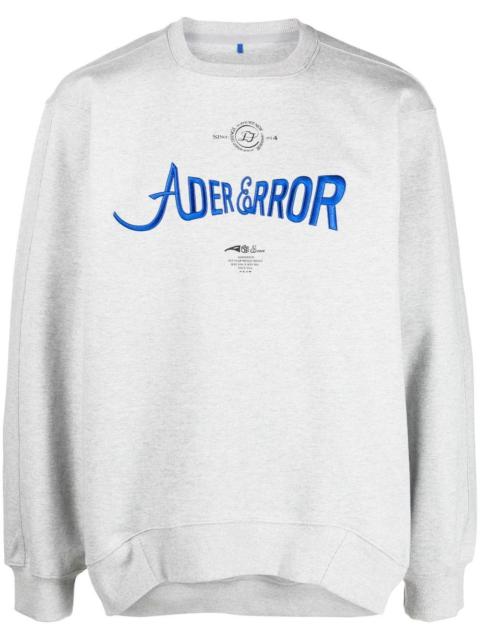 ADER error 로고 인쇄 긴 소매 스웨터